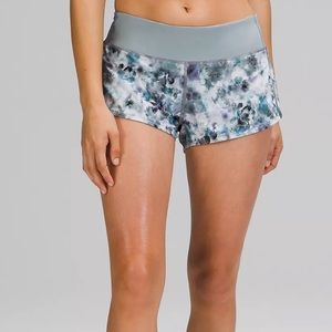 “Speed Up Shorts” from Lulu Lemon, 2.5” size 4